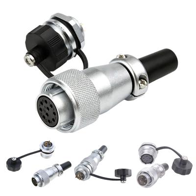 WEIPU M16 WS16 2 3 4 5 7 9 10Pin TQ+ZM Промышленный Водонепроницаемый Авиационный Разъем Гайка Гнездо Адаптер Питания Переходник ПВХ Кабель