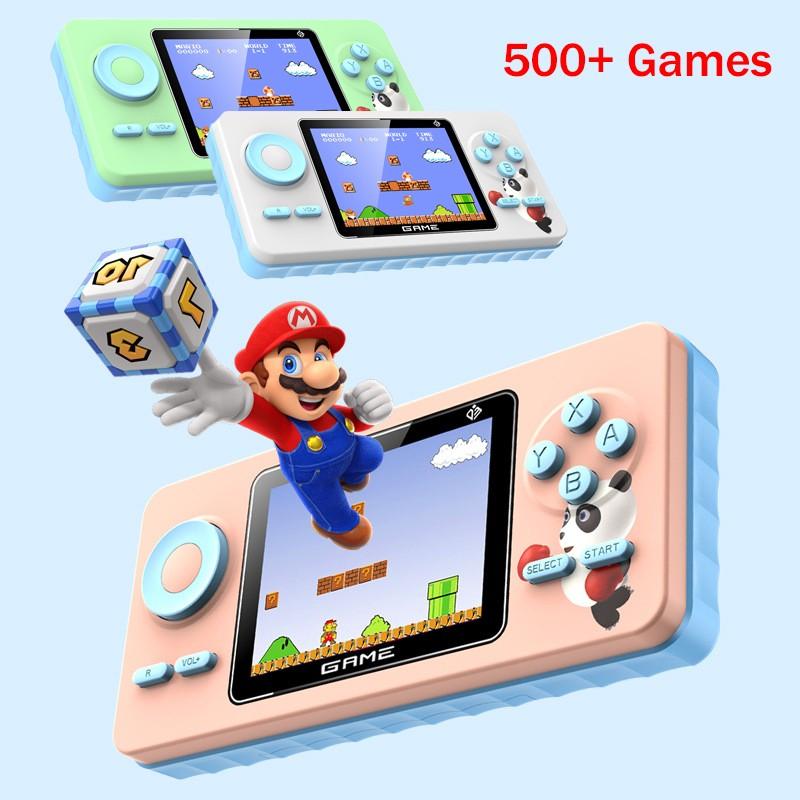 Игровая консоль S5 Mini Retro, встроенные 500 игр, классическая портативная, 3,0-дюймовый экран, классические карманные игровые плееры, консоль для ребенка