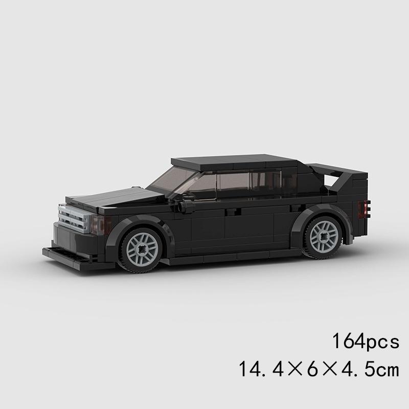 Городская самодельная модель гоночного автомобиля Super Race Car Speed ​​Model Building Bricks: ралли, спорт, гонки, полицейская машина, технический набор, подарок на Рождество.