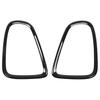 2PCS Taillight Trim Ring Left Right Glossy Black Cool Fashionable 51132752243 for R56 R57 R58 R59