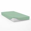57 Thread Count Cotton Fitted Sheet 70x140 Cm BABY Water Green, by Soleil d'Ocre