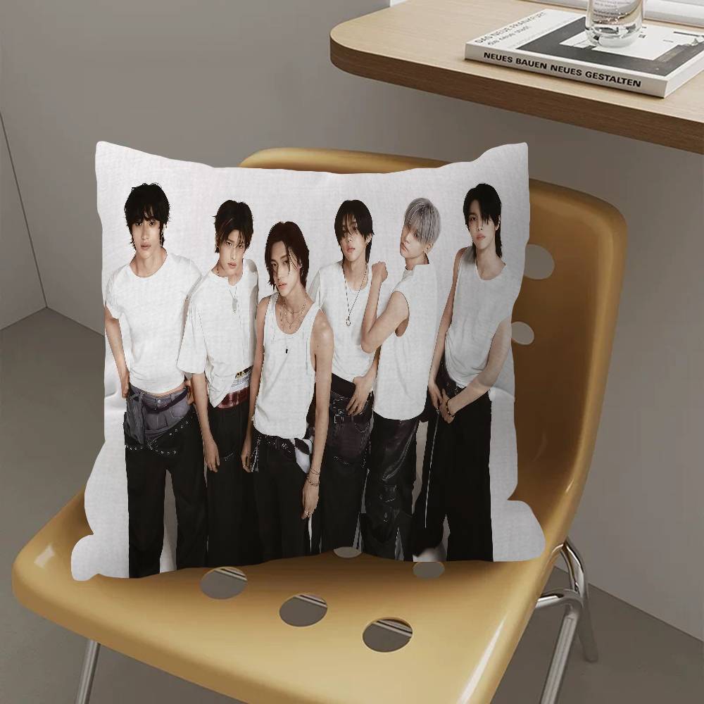 Kpop Style Riize Pillowcase Toon Gift Cushion Cover Bedroom Home Sofa Chair Seat Decor Pillow Case