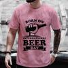 Мужские футболки Футболки с графическим принтом Beer DAY Футболки для мальчишников Друзья Футболки для выпивающих Team Сочетающаяся одежда Уличная одежда Одежда 2000 года
