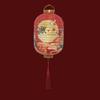 Traditional Festival Chinese Handheld Lantern Luminous Paper Lantern Mid Autumn Lantern  Home Decor