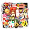 100 PCS Retro Traveling Stickers Graffiti Waterproof Decal Sticker To DIY Suitcase Laptop Luggage Bag Guitar Moto Car Skateboard