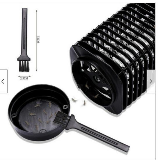 "Бесшумная светокаталитическая светодиодная лампа-уничтожитель комаров - Безрадиационный электронный отпугиватель комаров и подарок"