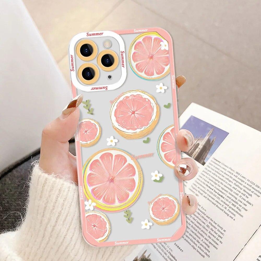 Чехол для телефона с цветами ромашки для iPhone 11, чехол для iPhone 13, 14, 12, 15 Pro Max Mini 7, 8 Plus XS XR X SE, цветной чехол с сердечком любви, чехол