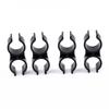 6pcs Universal 20/25mm PVC Pipe Clamp Agricultural Irrigation Garden Tool Pipe Clamp Double U Type Water Pipe Support