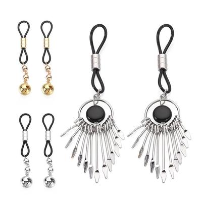 Сосок 316L Хирургическая сталь Фейковые кольца для сосков Зажим для сосков Без пирсинга Кольца для сосков Украшения для тела