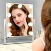LED Lighted Makeup Mirror 3 Colors Lighting Touch Control Adjustable Stepless Dimming