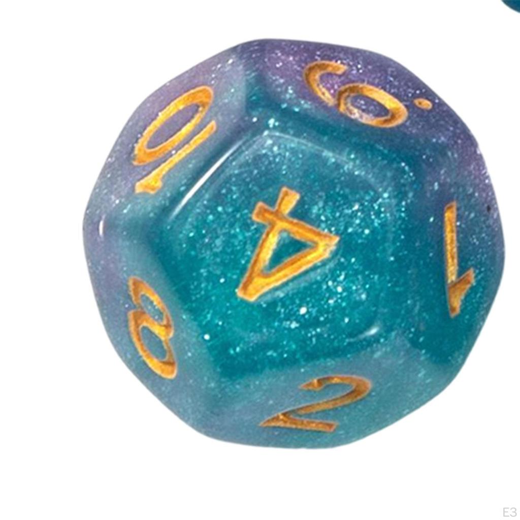 Набор из 7 многогранных кубиков для и образовательного использования