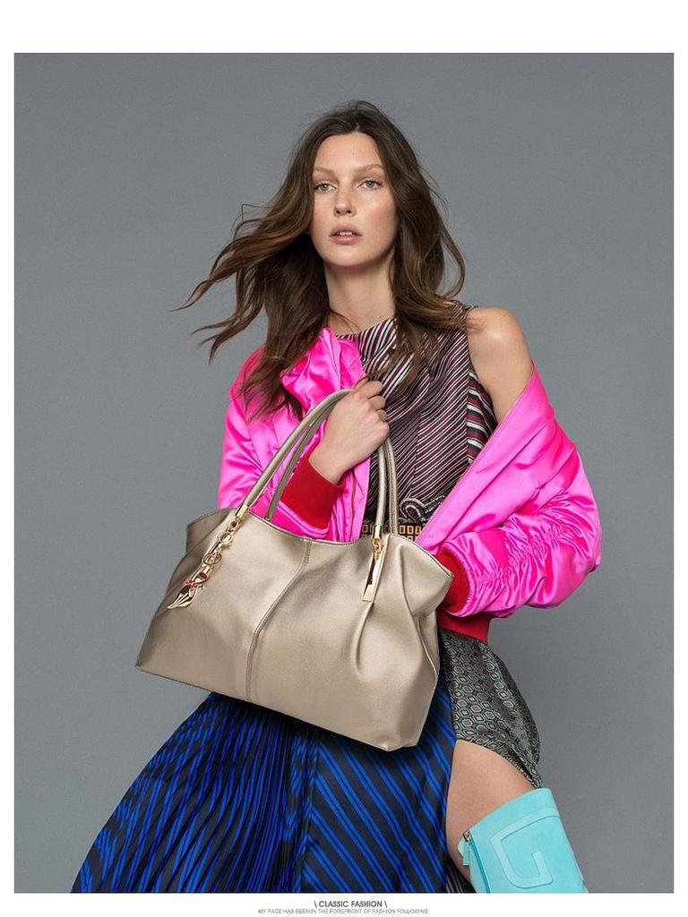 Минималистичная сумка-тоут в европейском и американском стиле 2023 года: Универсальная, вместительная сумка кроссбоди и на плечо для женщин