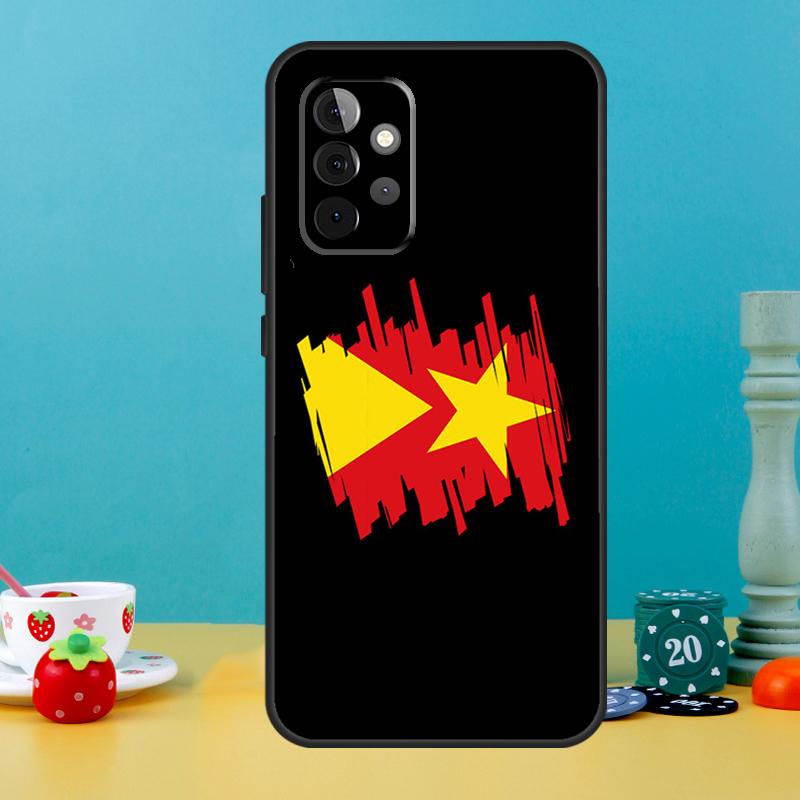 Tigray Flag Theme Case For Samsung Galaxy A25 A54 A34 A14 A52 A32 A12 A13 A33 A53 A15 A16 A36 A56 A26 A05 A35 A55
