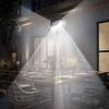 IP65 Waterproof LED Infrared Body Sensing Solar Polycarbonate Diffuser Street Outdoor Black Wireless Wall Lamp