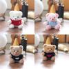 Cute Plush Teddy Bear Keychain With Sweater For Kids And Giftgiving