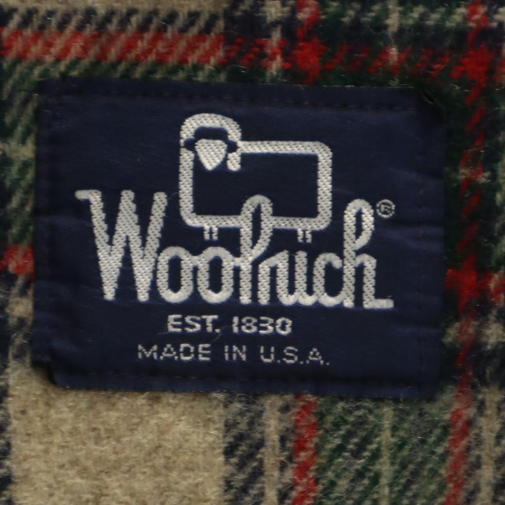 Woolrich Винтажная горная парка 80-х годов производства США, цвета хаки и бежевого, мужская, б/у