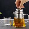 Glass Teapot with Infuser Tea Set Kettle Maker Infusers Jug Teaware Kitchen Dining Bar Home Tea Kit  Glass Teapot  Samovar