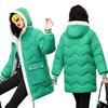 Down cotton-padded clothes women's winter clothes New loose cotton-padded clothes women's medium and long thickened bread cotton-padded jacket