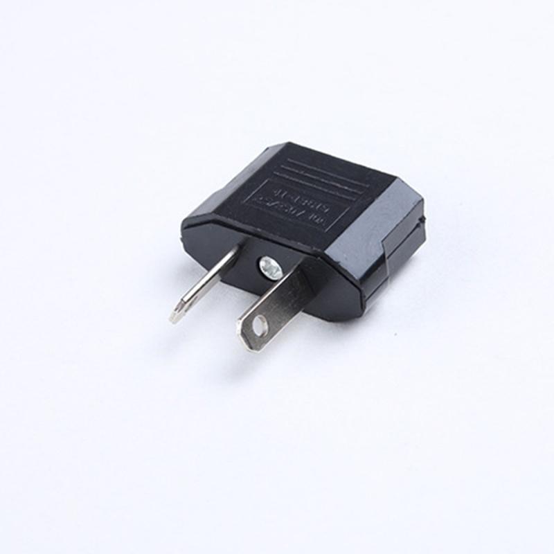 FOOKEN 1 шт. адаптер вилки питания США-ЕС, евро-европейская вилка, конвертер вилки питания, адаптер для путешествий, адаптер США-ЕС, электрическая розетка