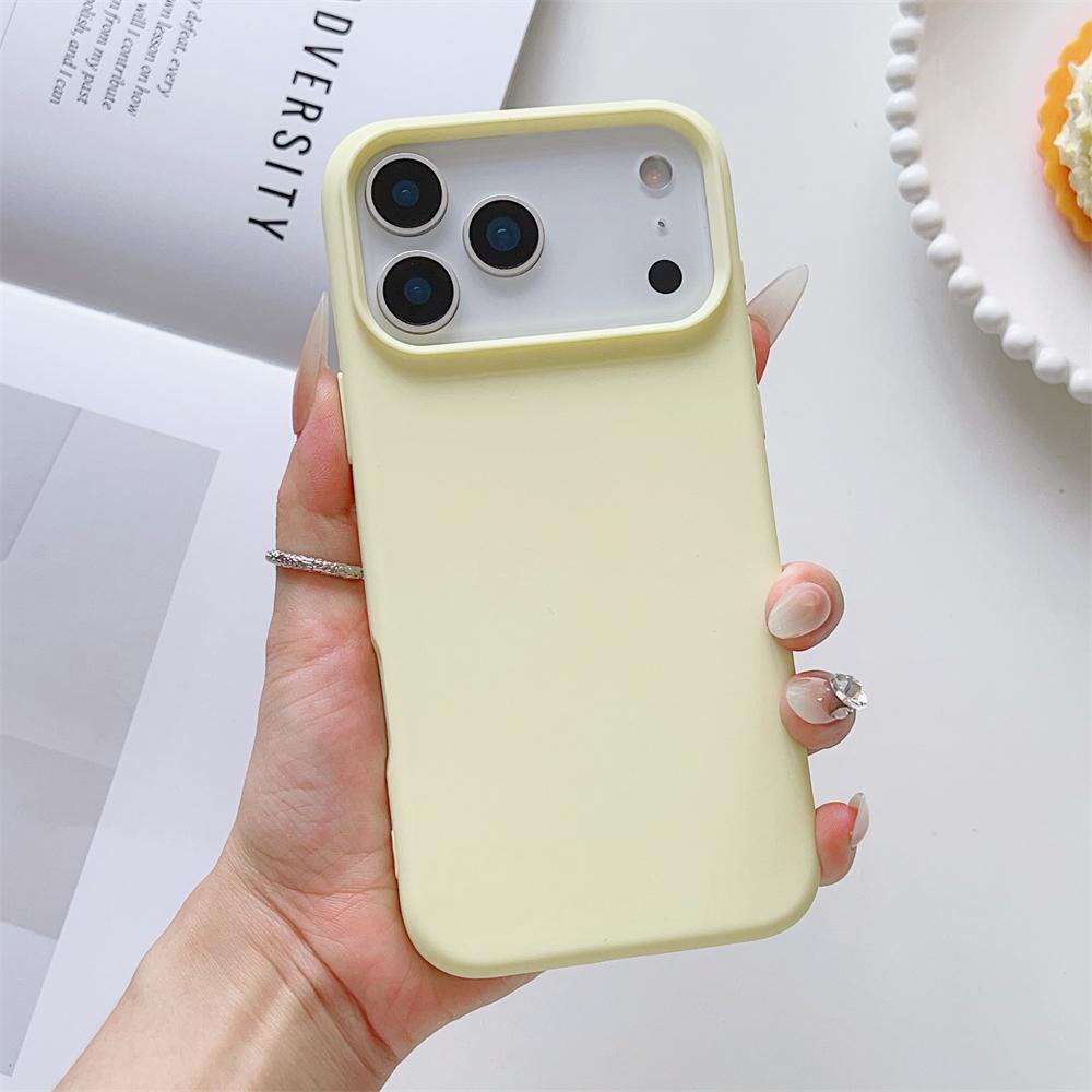 Матовый Чехол Конфетного Цвета для iPhone 17 Air 16 16E 15 Pro Max Жидкий Силикон Ударопрочный Защитный Ощущение Кожи Прочный Чехол