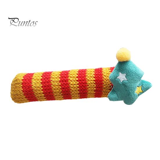 Knitted Santa Claus Door Knob Protectors Christmas Doorknob Covers, Reindeer Decor, Anti?Slip Protector Sleeves, Cartoon Decorations Handle Cushion