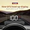 Автомобильный GPS-проектор на лобовое стекло Автоэлектроника HUD Проекционный дисплей Цифровой спидометр Автомобильные аксессуары для всех автомобилей