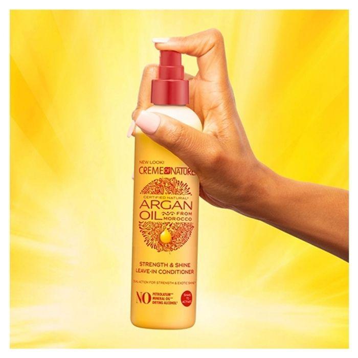 Creme Of Nature Аргановый Укрепляющий Несмываемый Уход для Волос 250мл