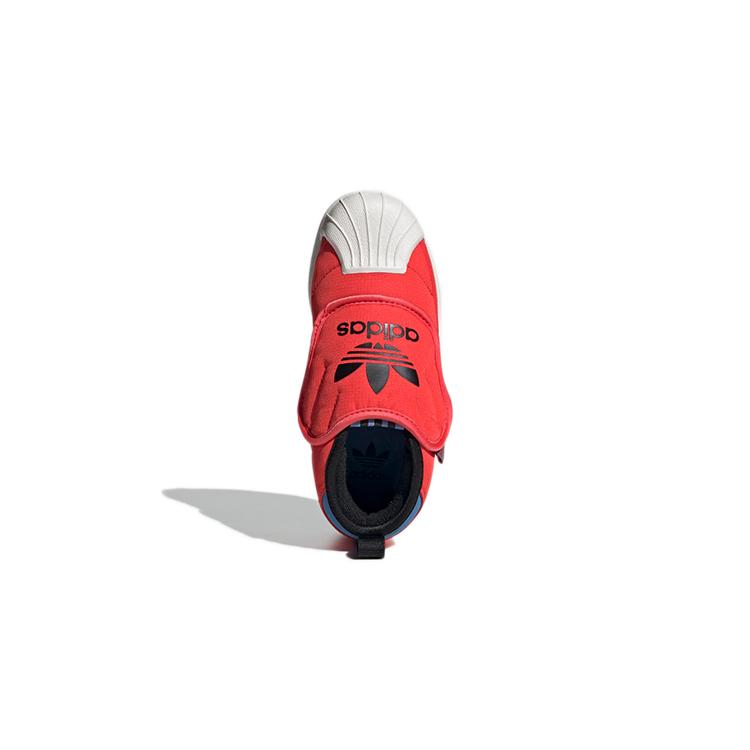 adidas Оригинальные ботинки SUPERSTAR 360 Средняя высота Детская обувь для скейтбординга Арбузно-красный Дети в возрасте от 3 до 7 лет S23972