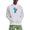 Under Armour Sweatshirts Men's White Hooded Moderate Regular (Unisex) Sweatshirts 1374310 100