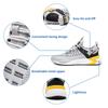BAASPLOA Men's Running Shoes Casual Lace-Up Men's Outdoor Sports Breathable Lightweight Men's Running Shoes