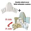 Infant Seat High Chair Cushion Baby Dining Chair Sofa Chair Double Sided Printing Seat Cover Highchair Inflatable Back Cushion