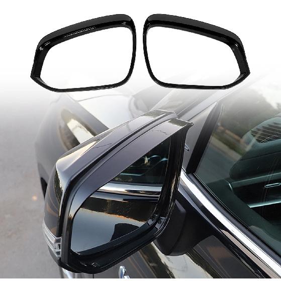 for Toyota RAV4 -2024 / Grand Highlander -2024 / Highlander -2024 Side Mirror Eyebrow Rain Shield Cover Trim 2pcs