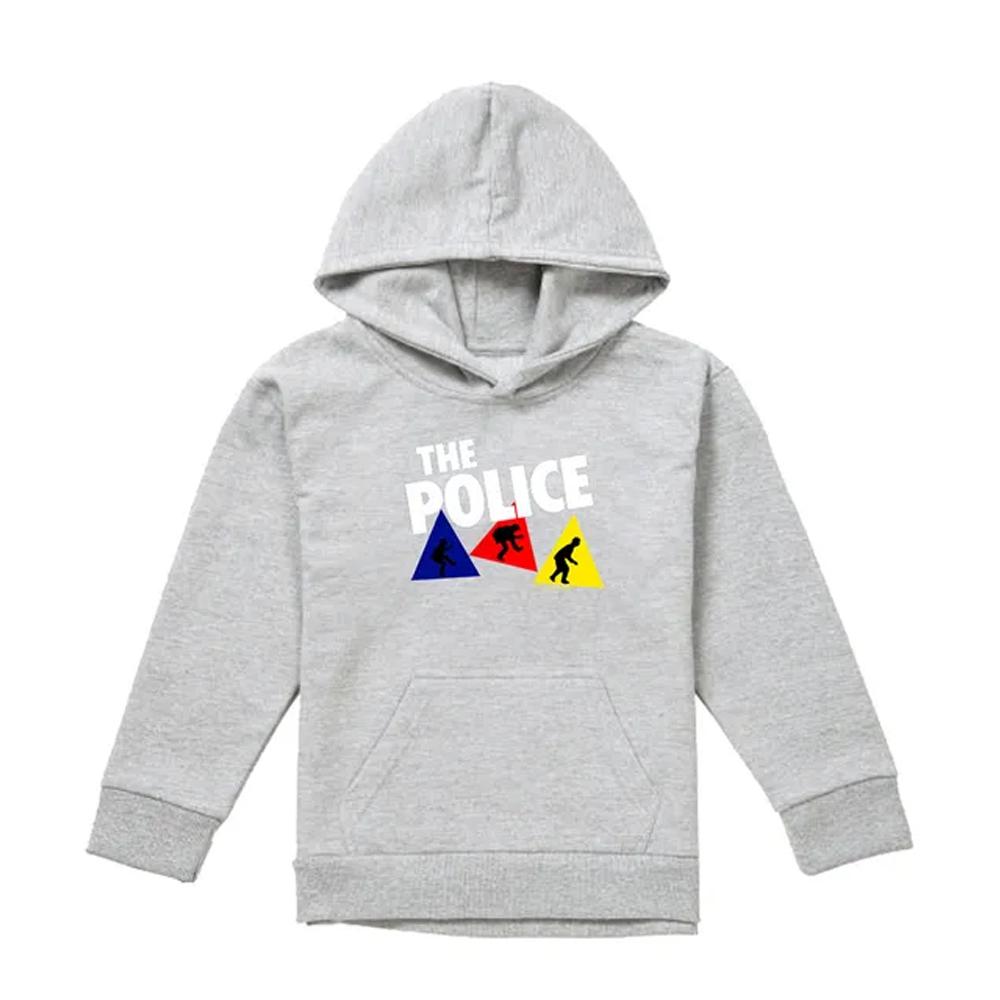 The Police Childrens/Kids Dancing Triangles Pull Over Hoodie