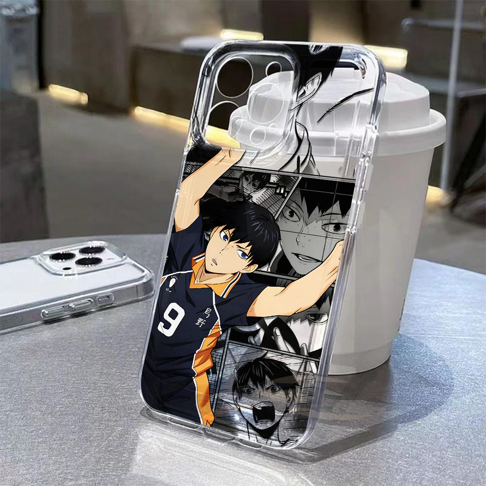Чехол для телефона H-Haikyuu с комиксом для Samsung Galaxy S26 S25 S24 S23 S22 S21 S20 FE Note20 Note10 Edge Plus Ultra Lite 5G Прозрачная крышка