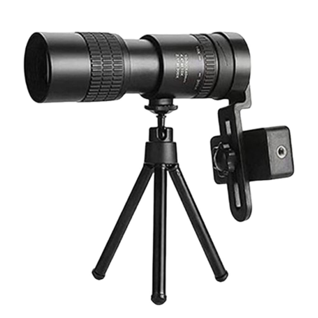 10-300x40 Monoculars with Flexible Tripod Handheld Zoom Binoculars High Magnification Telescope for Mobile Phone Photography
