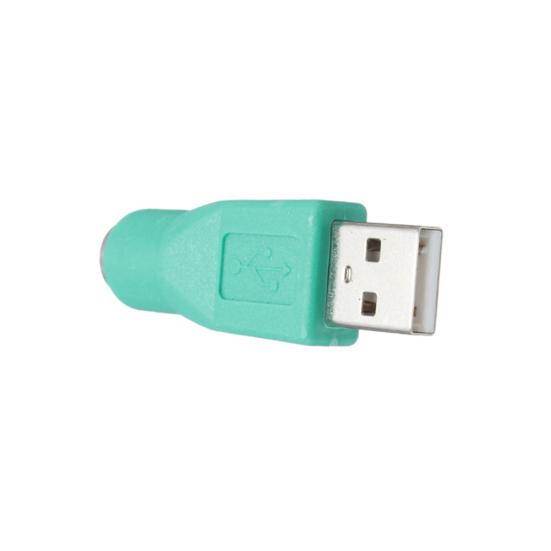 Компьютерная мышь клавиатура USB папа адаптер мама к конвертеру разъем для PS2