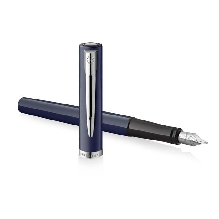 WATERMAN Impression Fountain Pen Blue CT Fine Nib Gift Box 2225543