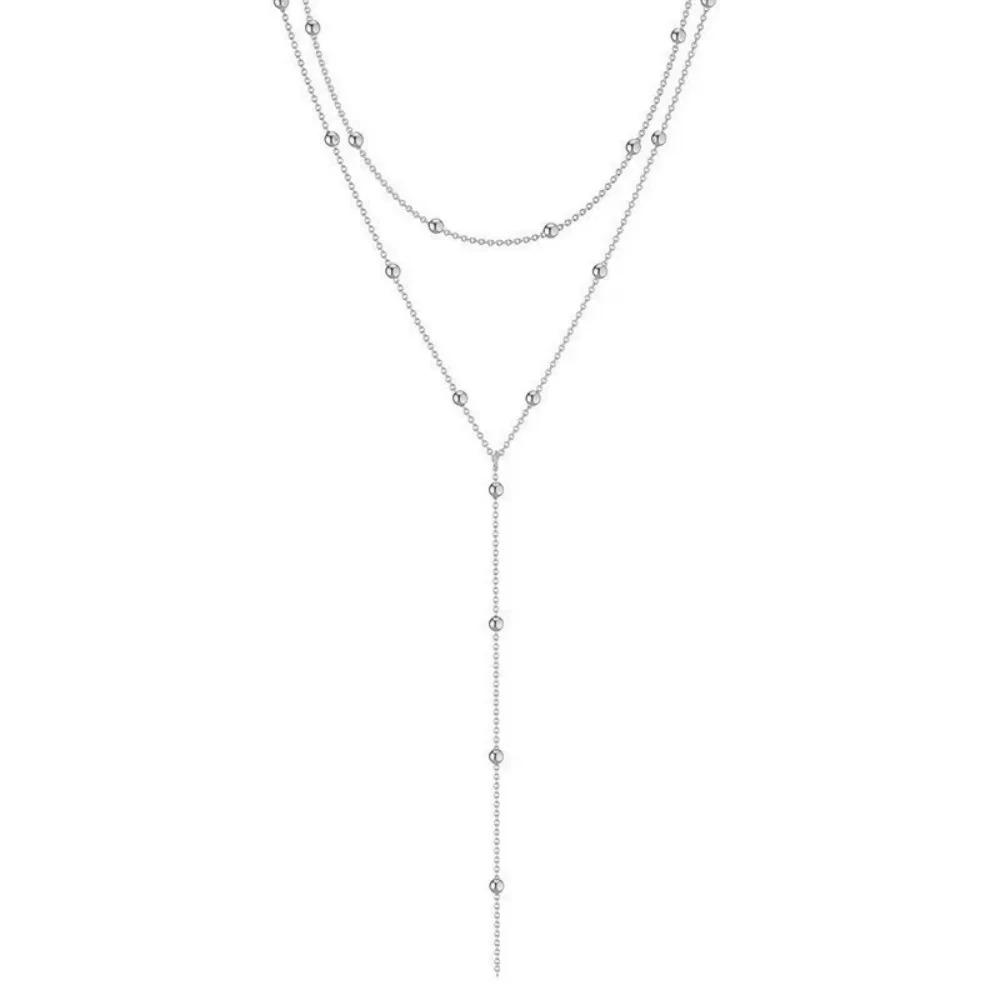 Модные ожерелья с подвесками Y-образной формы золотого цвета для женщин, девушек, роскошные ожерелья-чокеры с длинной кисточкой и подвесками из кубического циркония, ювелирные изделия 2025, подарки