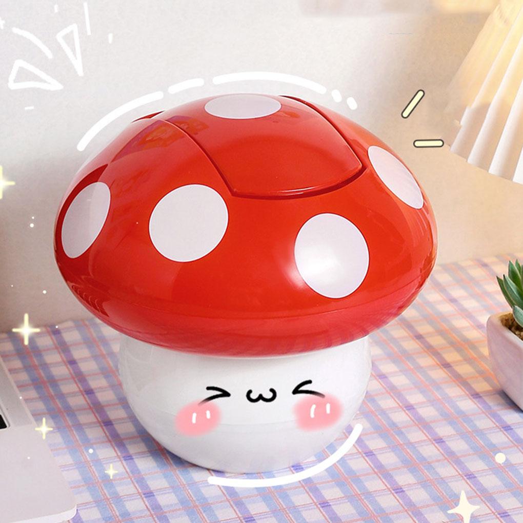 Легкий и портативный мусорный бак для легкой утилизации отходов, мусорный настольный бак с крышкой, мусорный бак