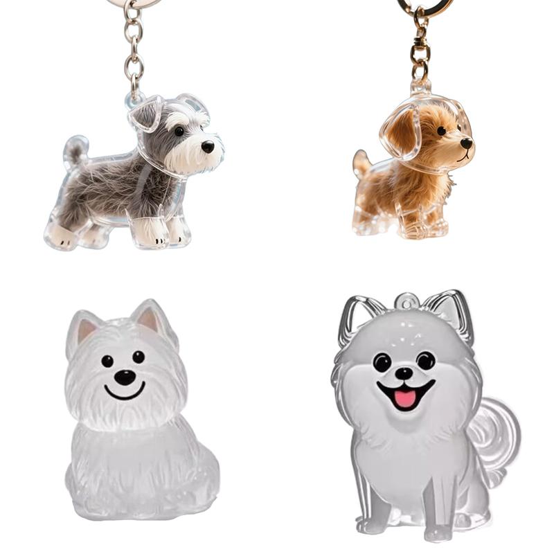 Clear Puppy Hair Memorial Keepsake Capsule Pet'S Dog Fur Container Diy Pendant Keychain Decor Pet Lovers Home Display Gifts