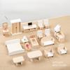 Детская деревянная имитация мебель из массива дерева мини-мебель игровой домик кукольный домик украшение сцены раннее образование развивающие игрушки