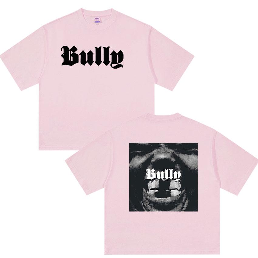 2026 New Album Bully Kanye West Graphic T Shirt Unisexs Rap Gothic Fashion Oversized Cotton Tshirt Retro Hiphop Clothing Tshirts