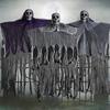 Подвесные украшения на Хэллоуин: Скелеты, Призраки Halloweens Скелет Летающий Призрак Дом с Привидениями Реквизит Декор для Вечеринки