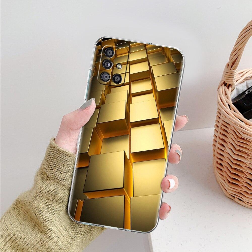 Чехол для телефона Ace Of Diamonds In Gold Art для Samsung Galaxy A51 A71 A21S A12 A11 A31 A41 A52 A32 5G A72 A01 A02S, мягкий прозрачный чехол