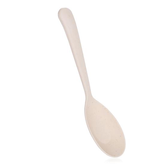 Soup Spoon Eco-friendly Long Handle Plastic Microwave Dishwasher Safe Porridge Spoon Kids Tableware