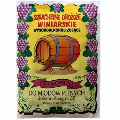 Gardenline Wine Yeast for Meads Johannisberg M35 5G Zam0110