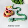 3D-печатная подвижная змея-сочлененная гадюка - Настольное украшение, Детская игрушка, Декоративная поделочная фигурка.