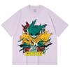 230 Gsm 100% Cotton My Hero Academia V23 Deku Print Unisex Heavy Cotton T Shirt