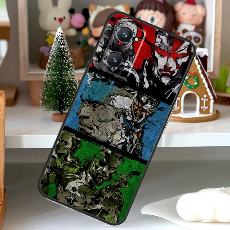 Чехол Metal Gear Solid для OPPO Realme C55 C35 C33 C31 C30 C25 C21Y C11 GT Neo 5 3T 2T Realme 10 9 11 Pro Plus