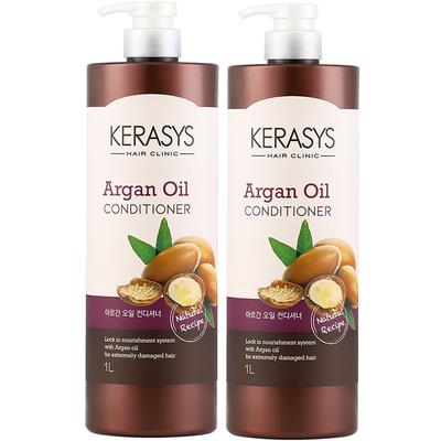 Кондиционер с аргановым маслом Kerasys, 1 л, 2 шт.